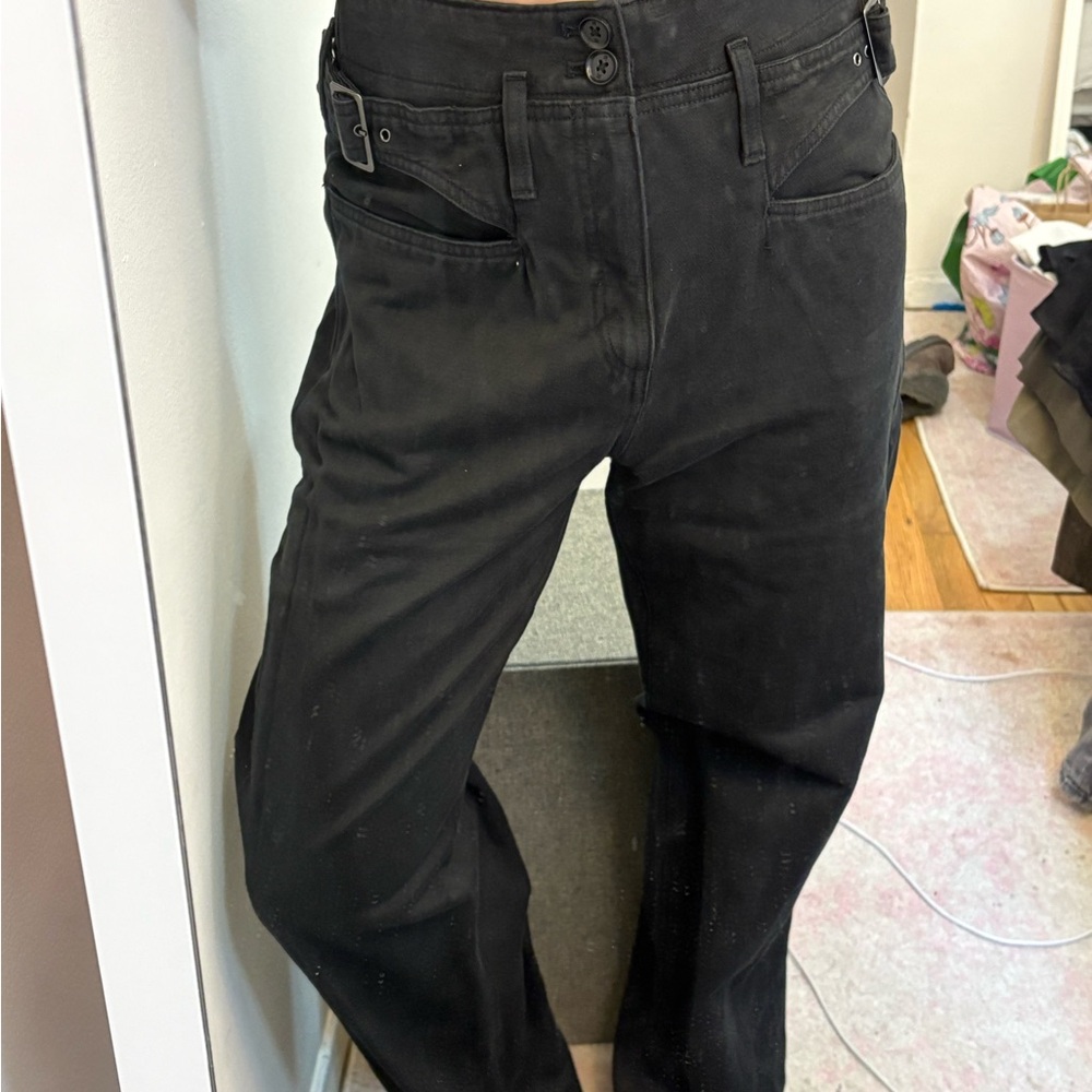 Banana Republic Charcoal Denim Pants